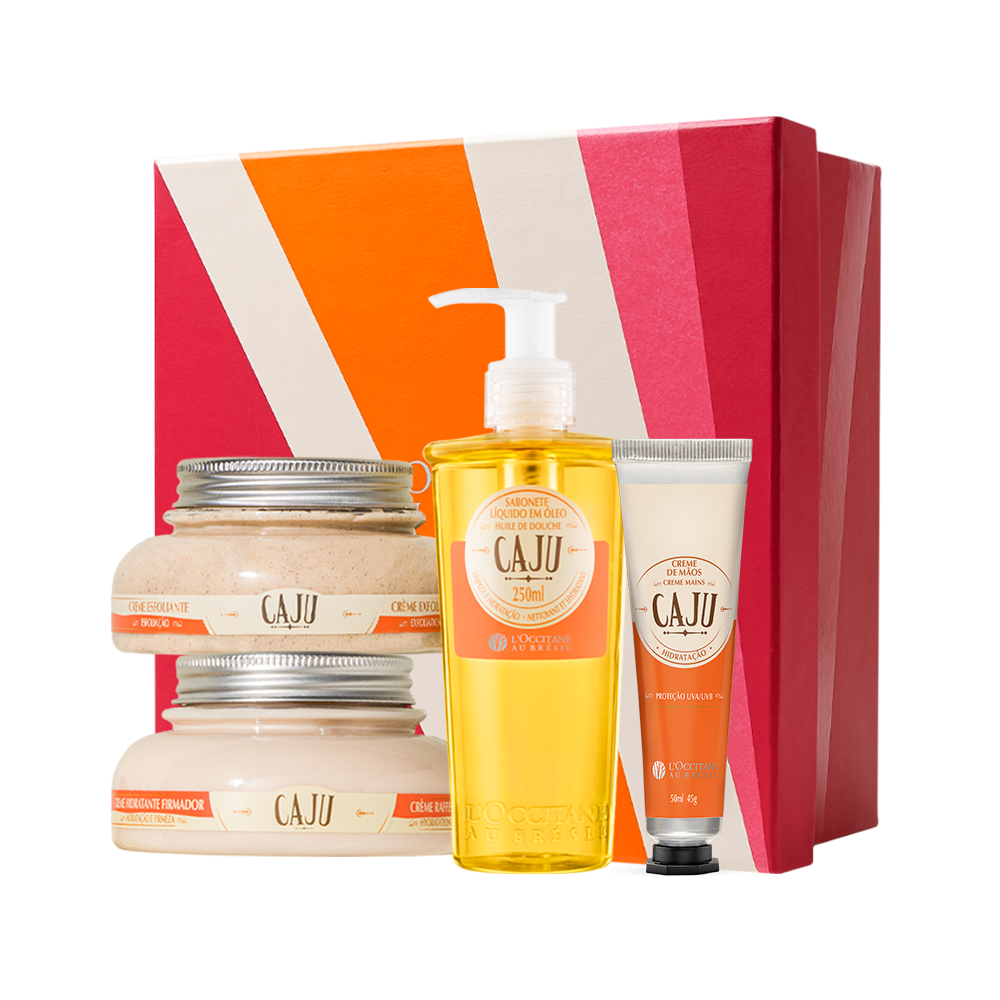 Presente Banho e Hidratação de Caju